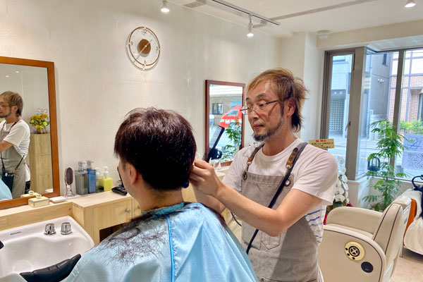 尼崎立花の女性お顔そり